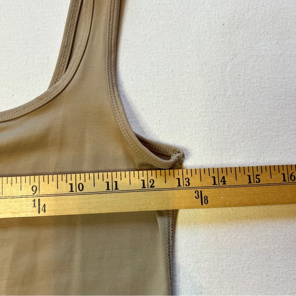Abercrombie & Fitch Tan Tank Bodysuit Soft A&F Collection Size Small - Picture 10 of 11